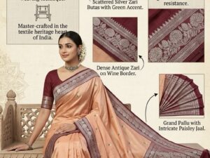 PURE EXCLUSIVE BANARASI ROWMANGO SILK